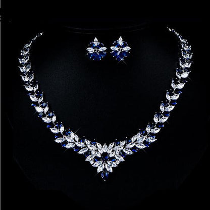 Cubic Zirconium Jewellery Set