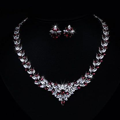 Cubic Zirconium Jewellery Set