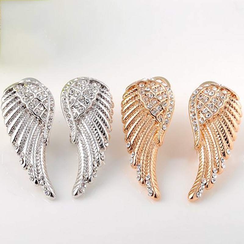 Angel Wing Clip-on Earrings