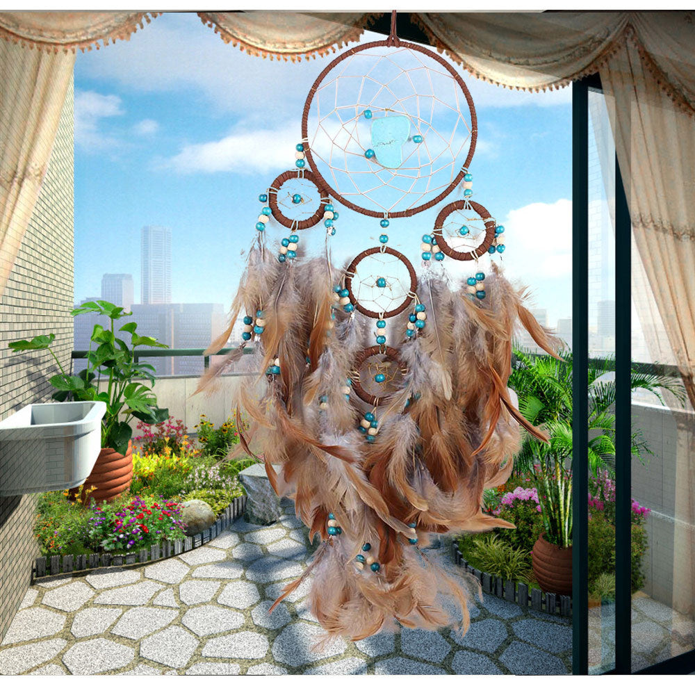 Brown Feather Dreamcatcher