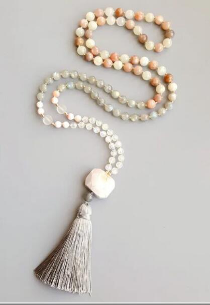 Amazonite Crystal Necklace