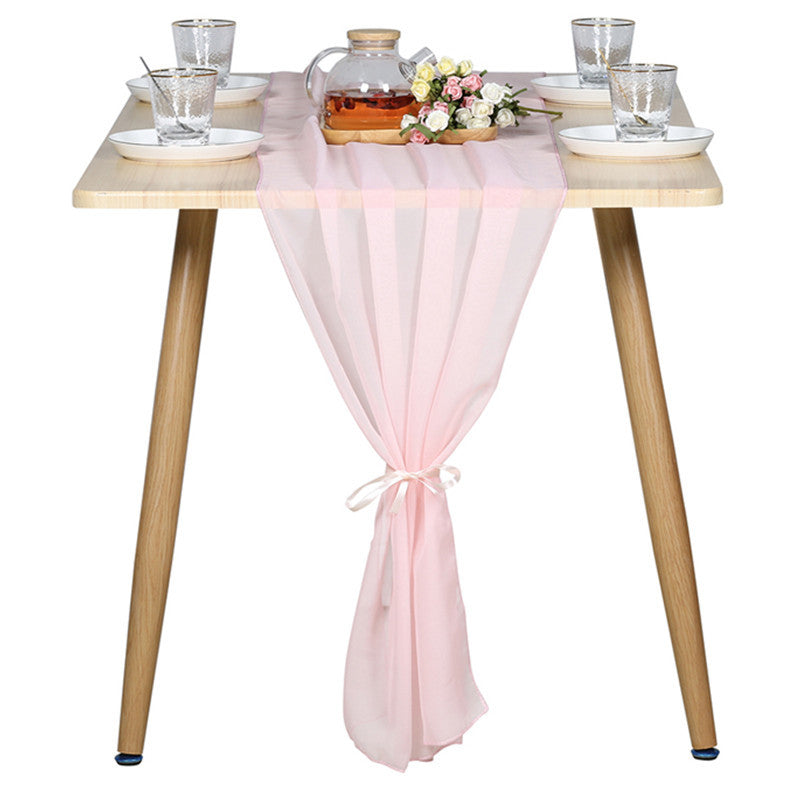 Chiffon Style Table Runner