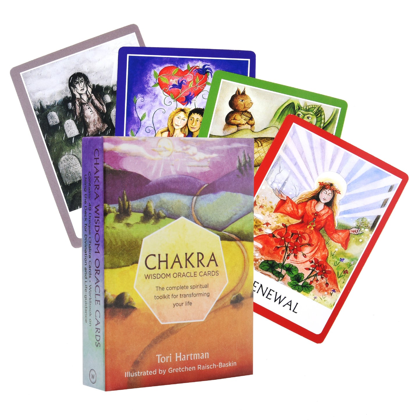 Chakra Wisdom Oracle Cards Tarot Deck