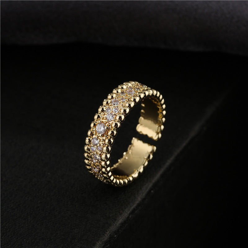 Bubbles Adjustable Size Ring