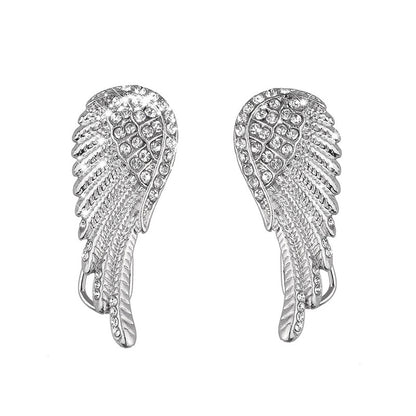 Angel Wing Clip-on Earrings