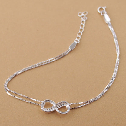 Silver Infinity Bracelet