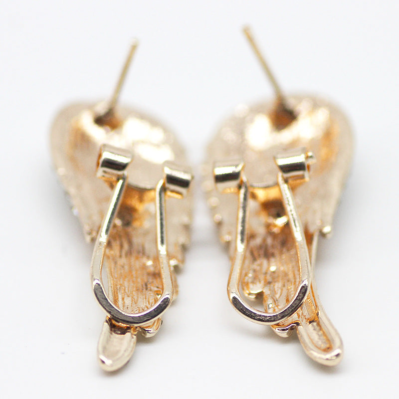 Angel Wing Clip-on Earrings