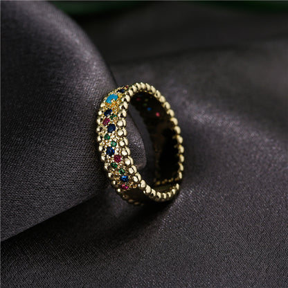 Bubbles Adjustable Size Ring