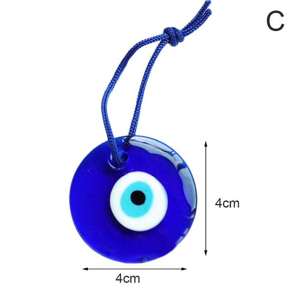 Glass Evil Eye Pendant