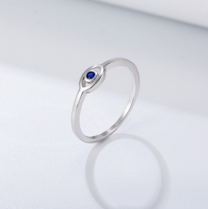 Gold/Silver Evil Eye Ring