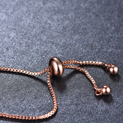 Rose Gold Infinity Bracelet