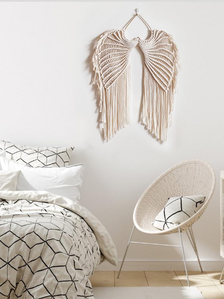 Handwoven Guardian Angel Wings Dreamcatcher