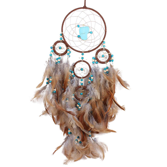 Brown Feather Dreamcatcher