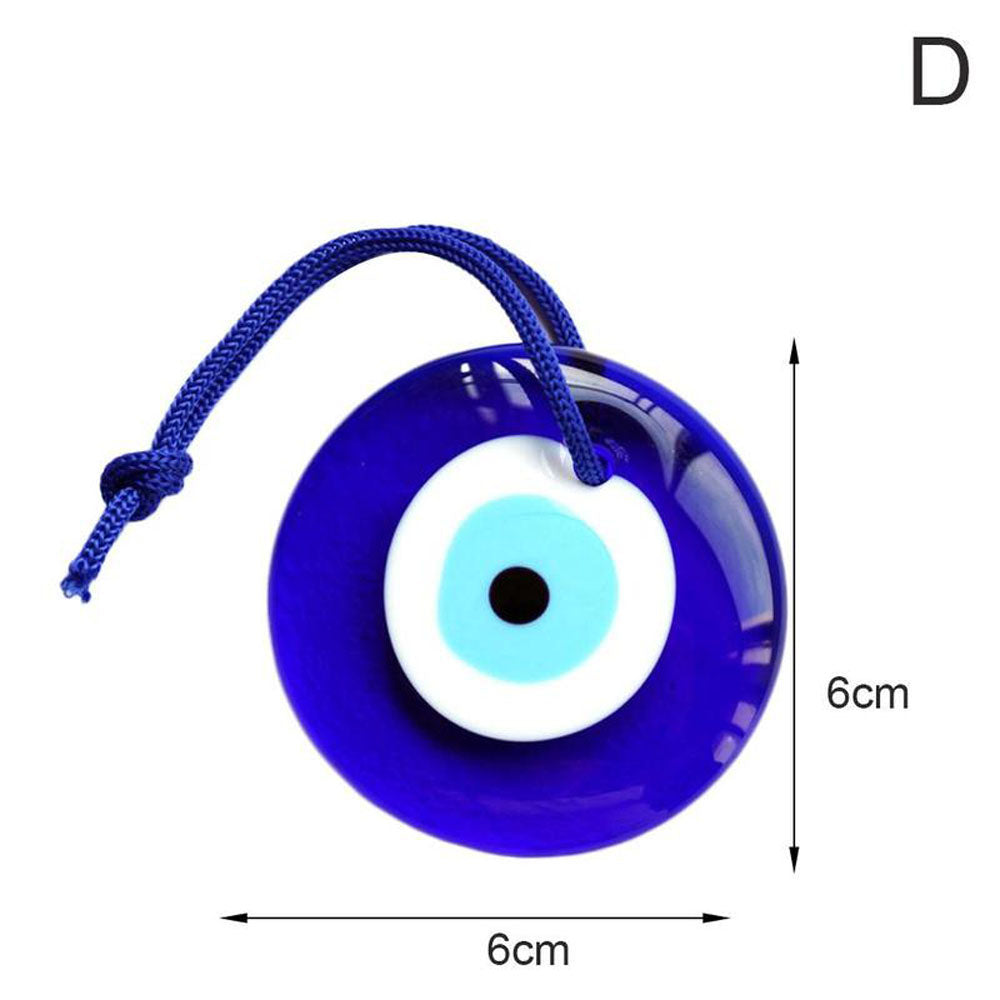 Glass Evil Eye Pendant