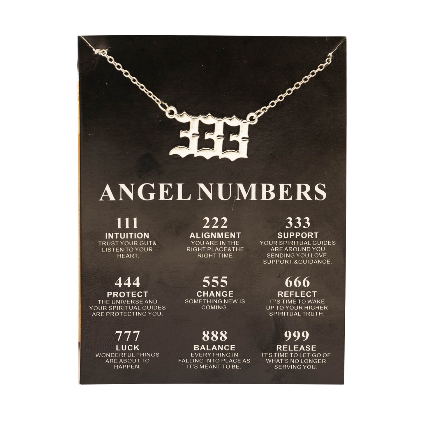 Angel Numbers Necklace