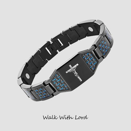 Magnetic Cross Bracelet