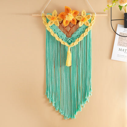 Green Woven Wall Hanging Dreamcatcher