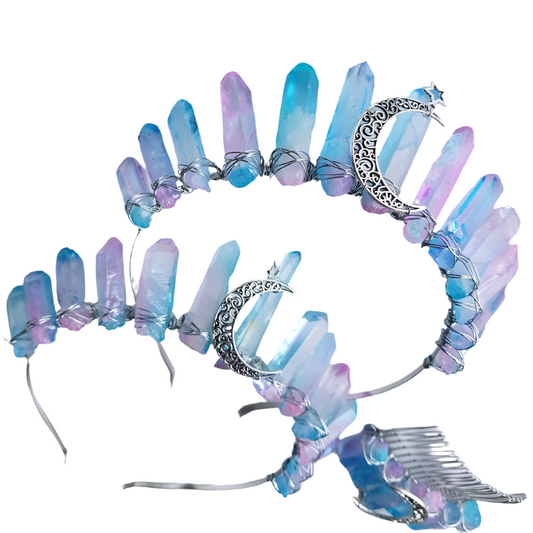 Celestial Goddess Dusk Crown/Hair Comb