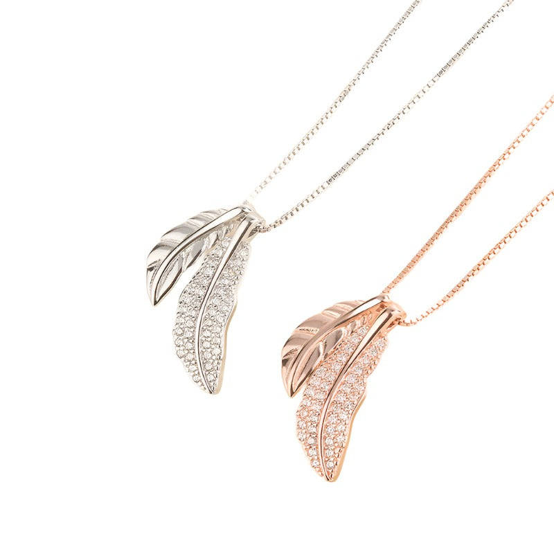 Luxe Feather Necklace