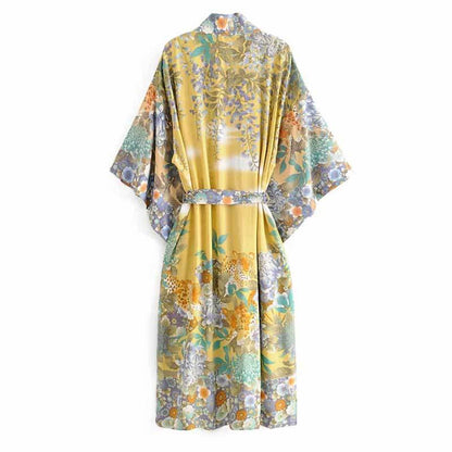 Sunshine Floral Robe/Kimono