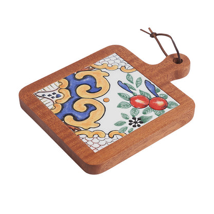 Moroccan Tile Timber Coaster