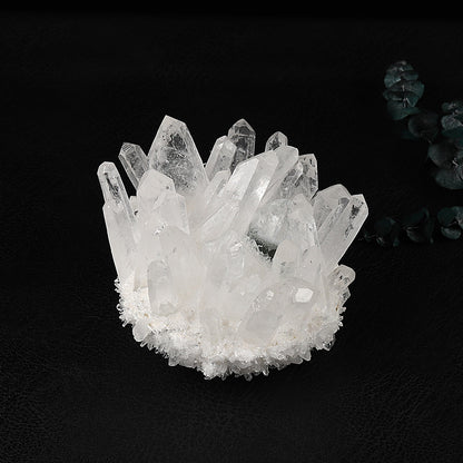 Luxe White Crystal Quartz Cluster