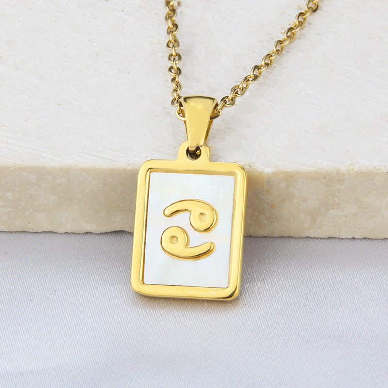 Gold Zodiac Necklace