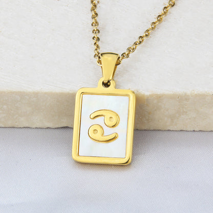 Gold Zodiac Necklace