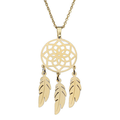 Dream Catcher Charm Necklace