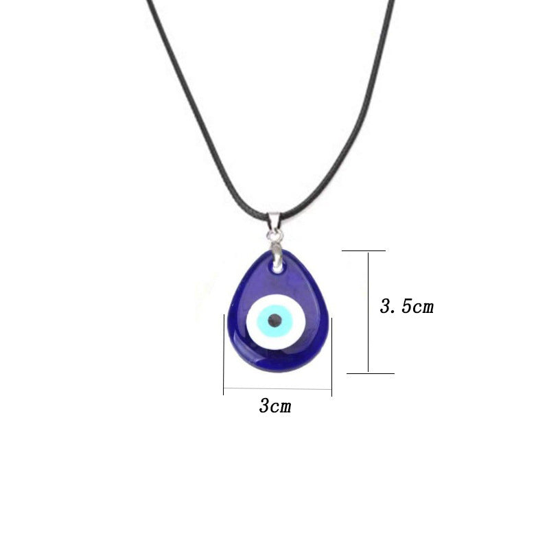 Evil Eye Glass Necklace/Bracelet