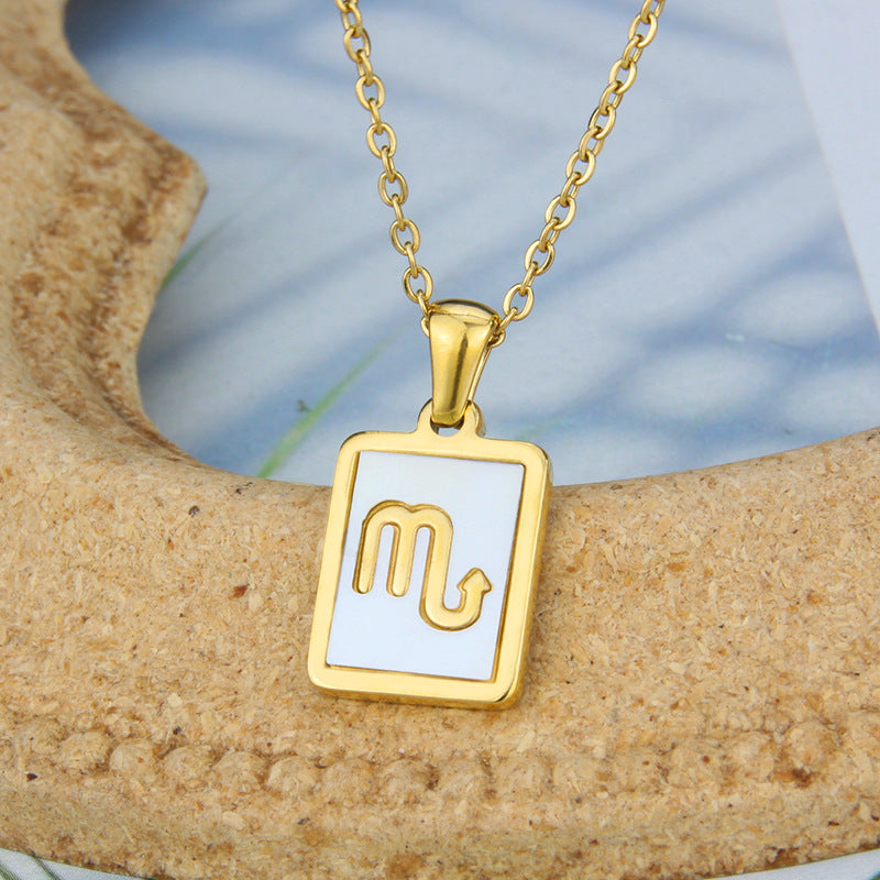 Gold Zodiac Necklace