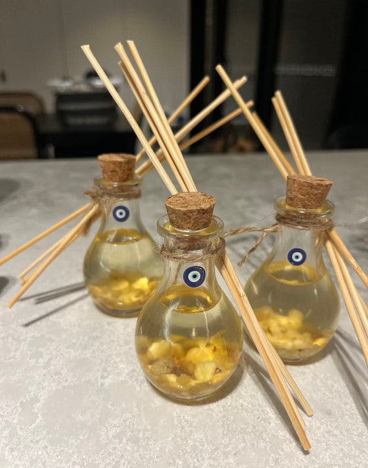 Mini Evil Eye Essential Oil Reed Diffuser