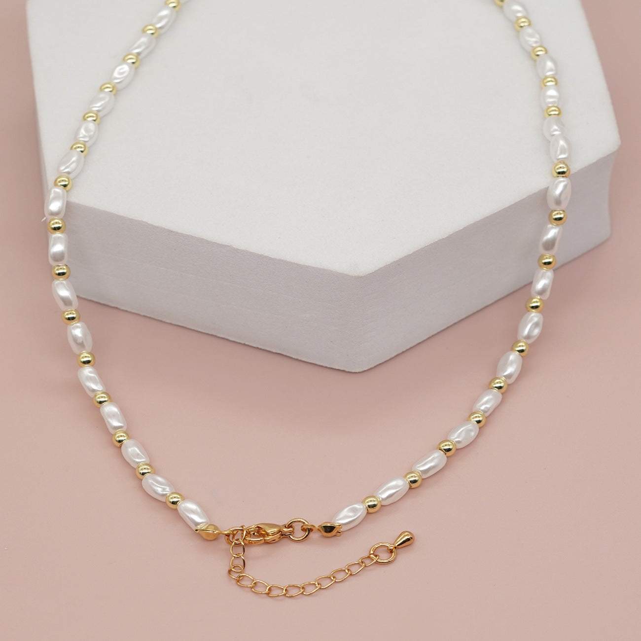 For You Mom Faux Pearl Necklace