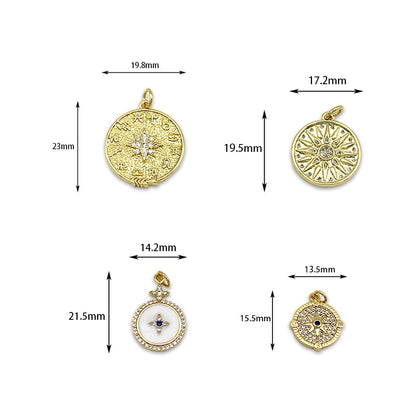 Compass Charm for Jewellery