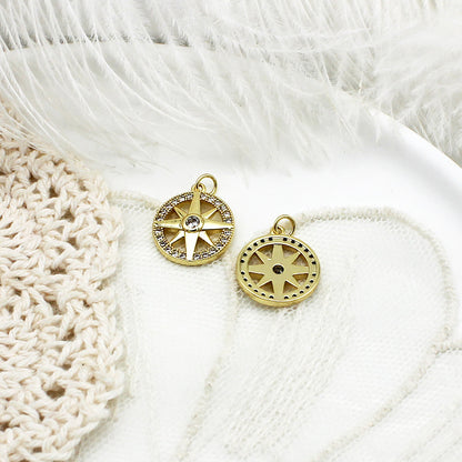 Compass Charm for Jewellery