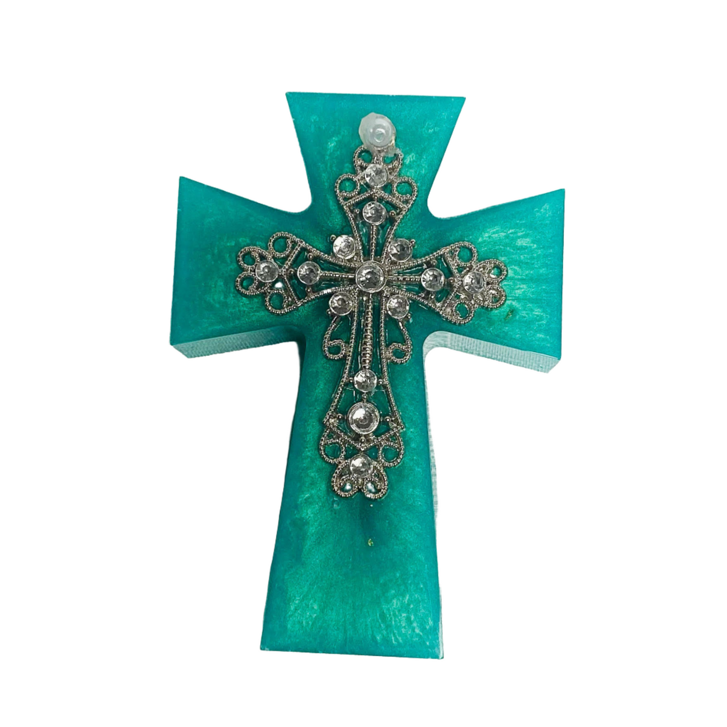 Beautiful Handmade Resin Cross