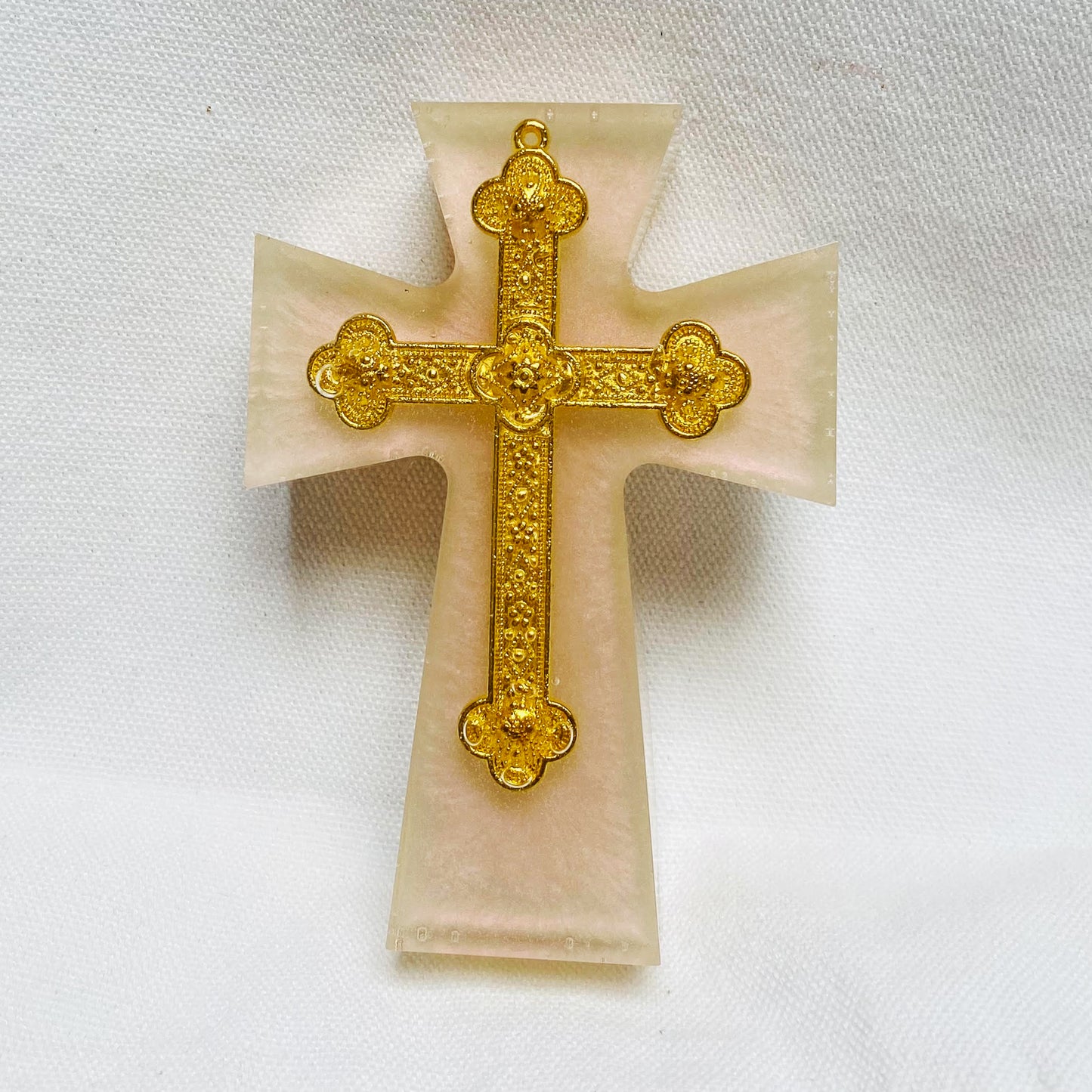 Beautiful Handmade Resin Cross