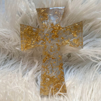 Beautiful Handmade Resin Cross