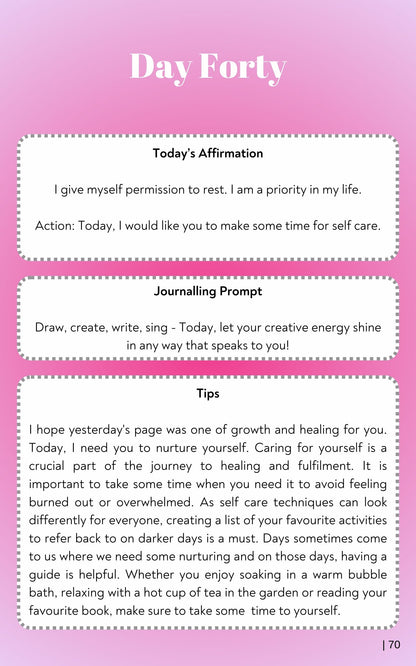 The Journal for your Divine Soul E-Book by Z. Russo - The Ultimate Self Help Journal!