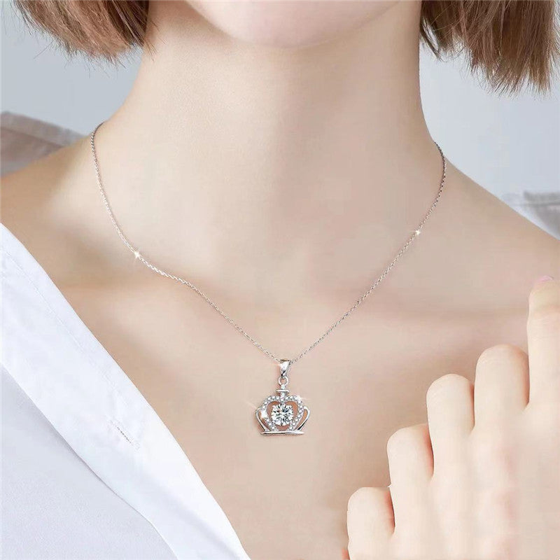 Crown Necklace 925 Silver