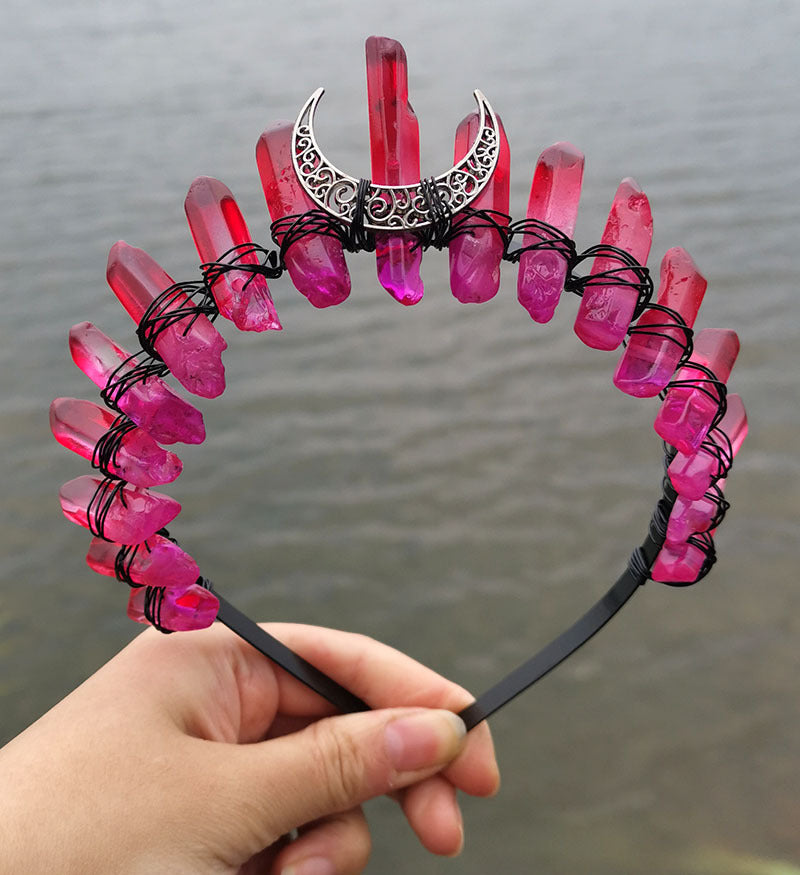 Celestial Goddess Crystal Crown