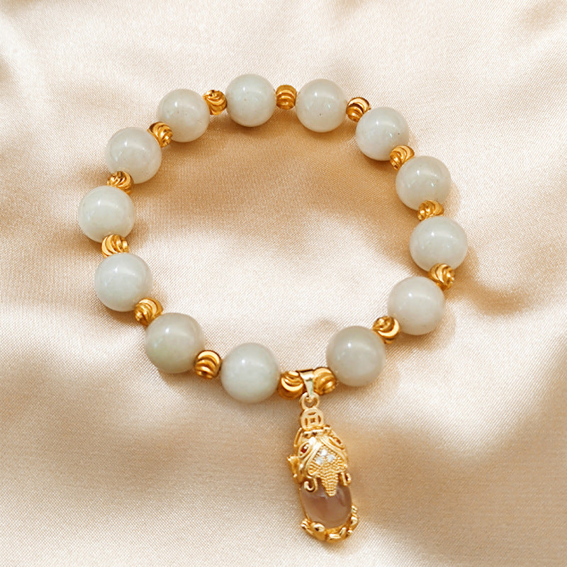 18K Gold Plated Beaded Bracelet