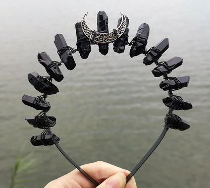 Celestial Goddess Crystal Crown