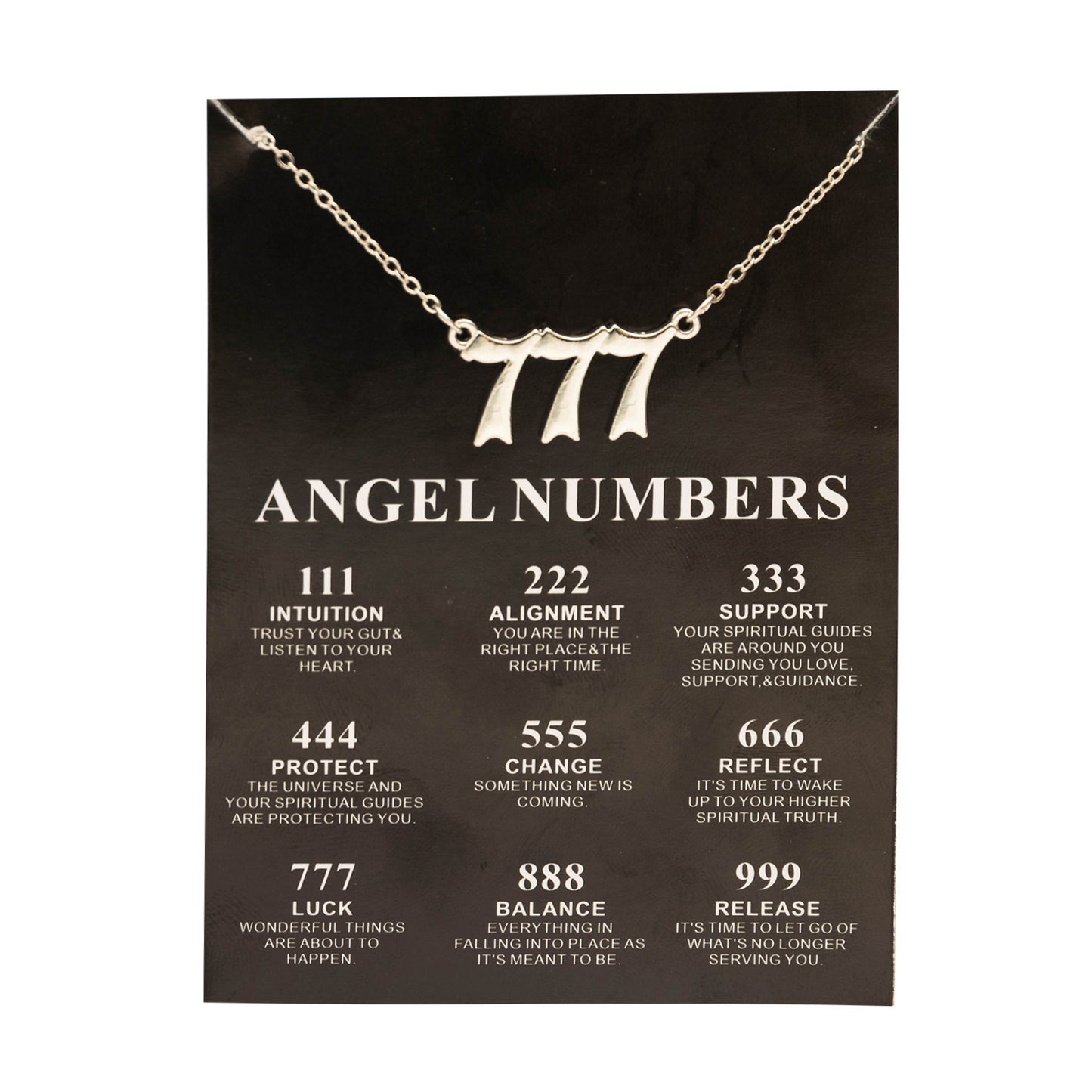 Angel Numbers Necklace