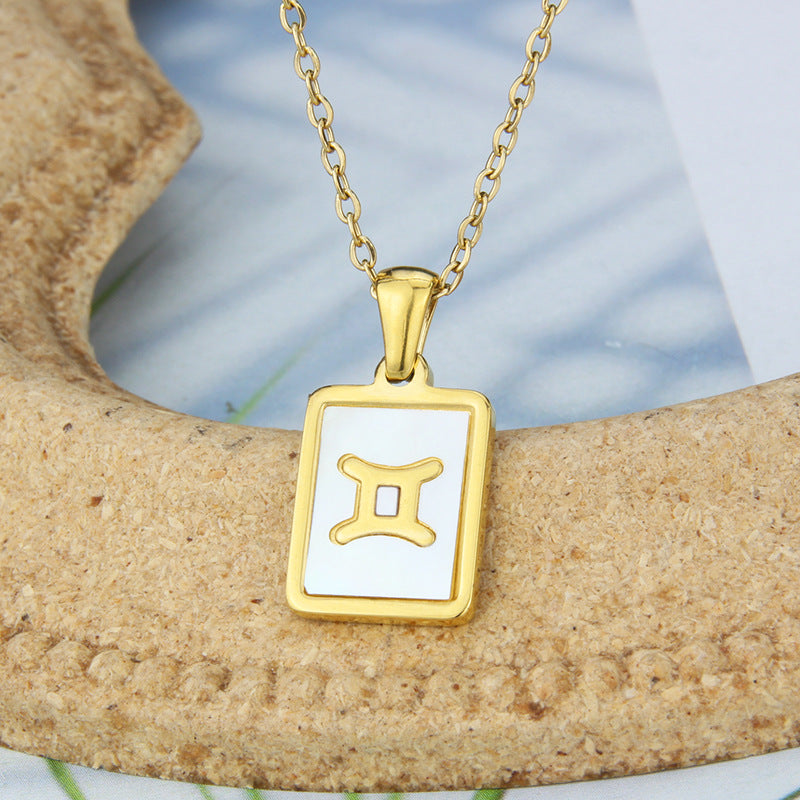 Gold Zodiac Necklace