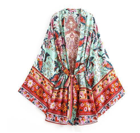 Wildflower Pattern Kimono/Robe