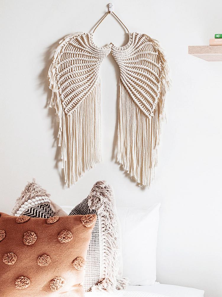 Handwoven Guardian Angel Wings Dreamcatcher