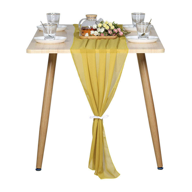 Chiffon Style Table Runner