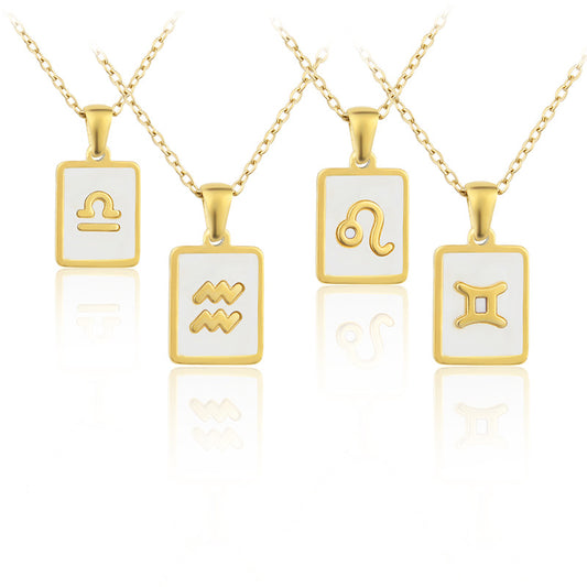 Gold Zodiac Necklace