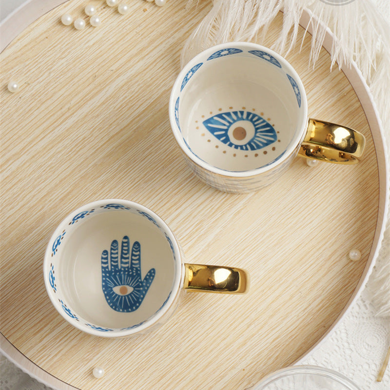 Evil Eye Ceramic Collection - Evil Eye Mugs, Plates & Canisters